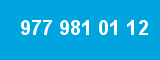 977 981 01 12 977 981 01 12